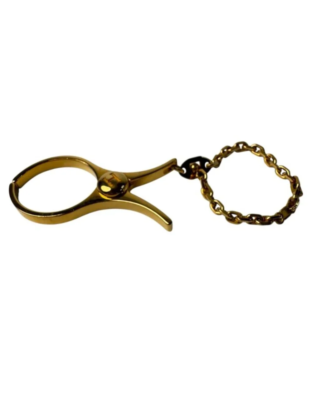 Hermes Fill Glove Holder Gold Charm Gloves